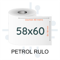 58x60 TERMAL YAZARKASA POMPA RULO [Adet]