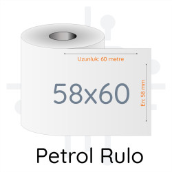 58X60 TERMAL YAZARKASA POMPA RULO [Adet]