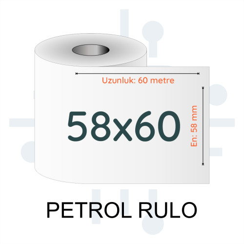 58x60 TERMAL YAZARKASA POMPA RULO [Adet]