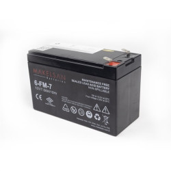 MAKELSAN 12V 7AH TSE BELGELİ KURU TİP AKÜ [Adet]