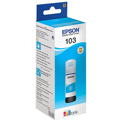 EPSON 103 65ML MÜREKKEP CYAN [Adet]