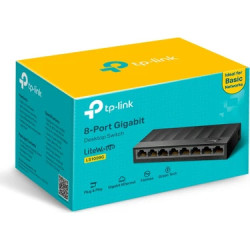 TP-LINK GIGABIT 8 PORT SWITCH LS1008G [Adet]