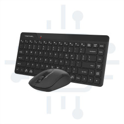 A4 TECH FG2200 Q-MINI FN-MM KLAVYE&MOUSE SET SIYAH [Adet]