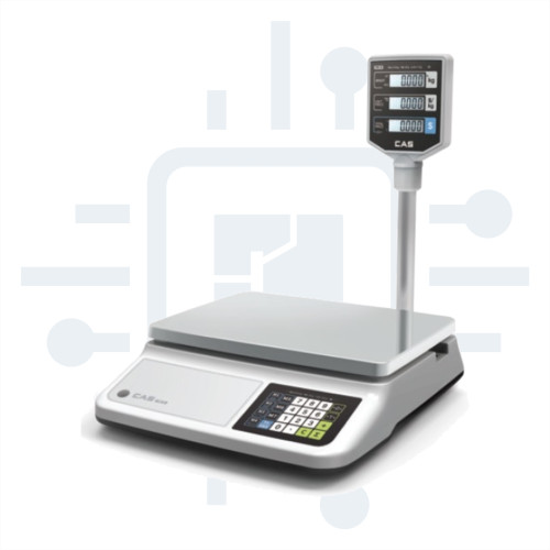 CAS PR-II  15KG /2GR FİYAT HESAPLAMALI TERAZİ [Adet]