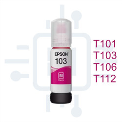 Epson T101M/T103M/T106M/T112M Kırmızı Muadil Mürekkep 70 ml [Adet]