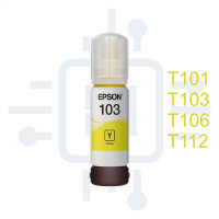 Epson T101Y/T103Y/T106Y/T112Y Sarı Muadil Mürekkep 70 ml [Adet]