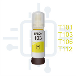 Epson T101Y/T103Y/T106Y/T112Y Sarı Muadil Mürekkep 70 ml [Adet]