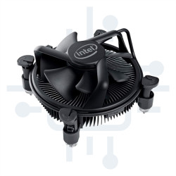 Intel Bakır Orijinal K69237 1150/1155/1151/1200Pin İşlemci Fan [Adet]